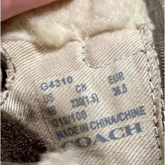 NWOB COACH G4310 CITY HIKER BOOTIES IN FATIGUE - Picture 16 of 16